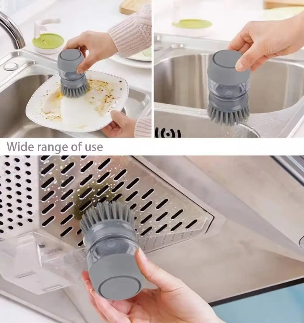 Automatic Kitchen Cleaning Smart Soap Brush
