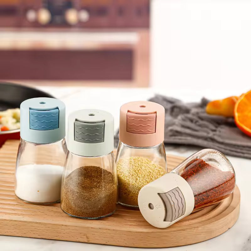 Pack of 2 Luxury Mini Seasoning Spice Jars